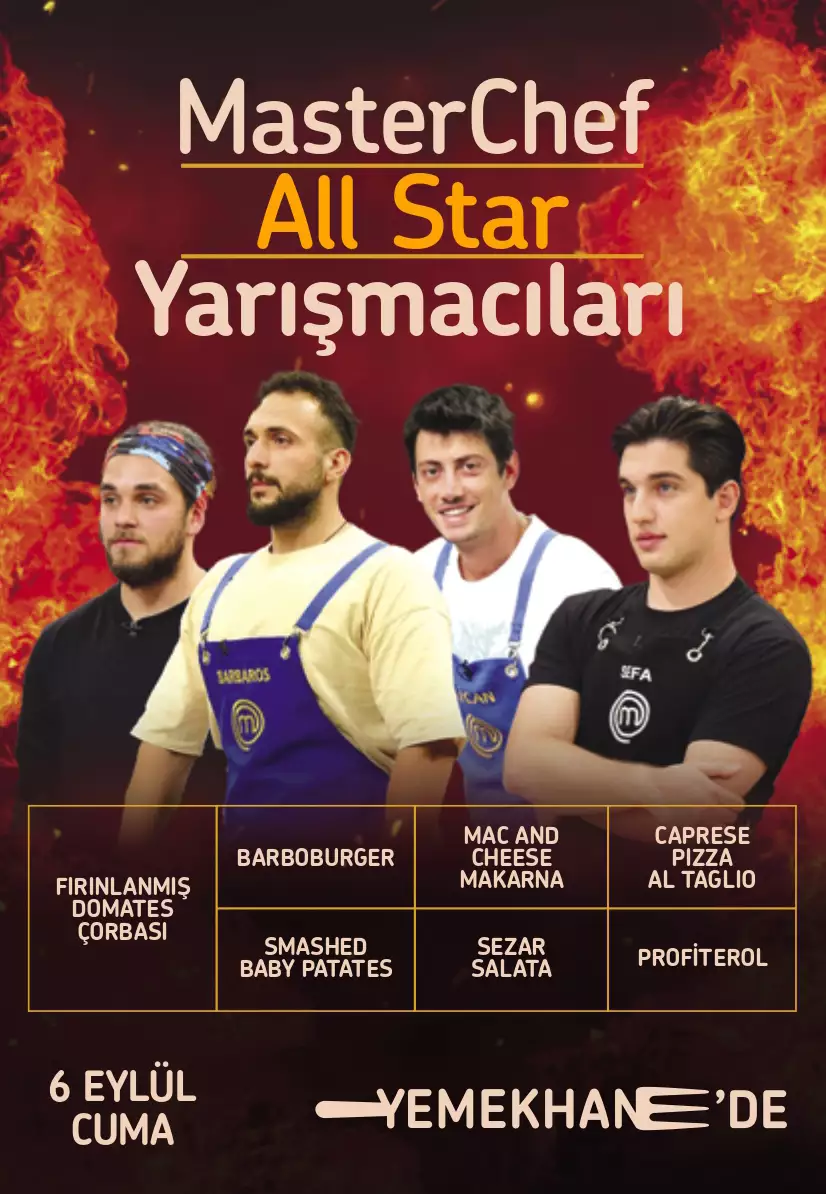 MasterChef All Star yarışmacıları Yemekhane'de buluşuyor