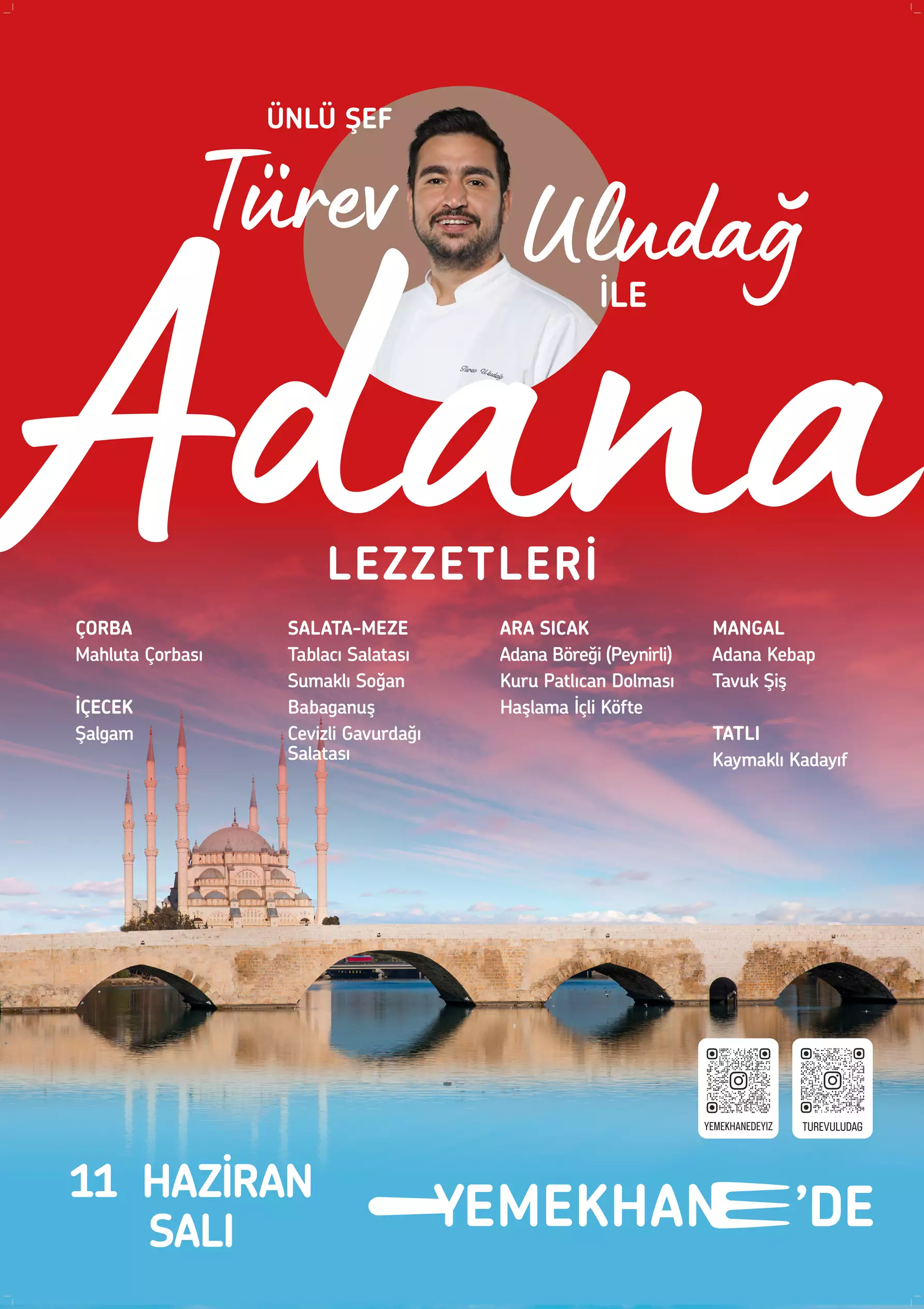 Türev Uludağ İle Adana Lezzetleri